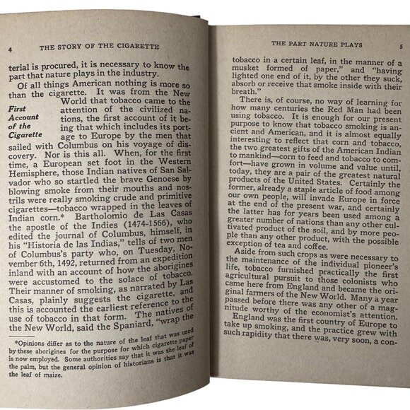 The Story Of The Cigarette William W. Young 1916 D. Appleton & Co Illustrated HC - Picture 12 of 16